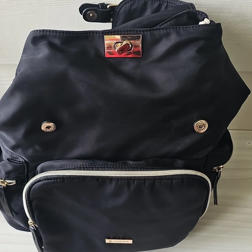 Stylish Black Baby Bag Tote - Versatile Women’s Bag